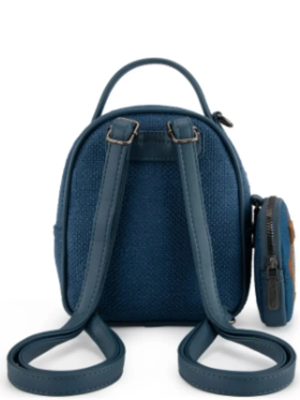 Wrangler Blue Aztec Mini Backpack with Matching Pouch